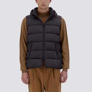 Diseña tu propio chaleco acolchado con cremallera 2025 personalizado, calentador de cuerpo para hombre, chaleco personalizado con tecnología de burbujas, ropa al por mayor - Product Image 4