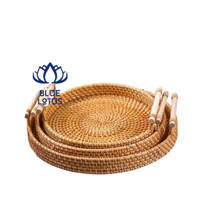 Panier en rotin le plus vendu 2025 pour la décoration intérieure et les célébrations festives – Designs personnalisés – Blue Lotus Vietnam - Product Image 1
