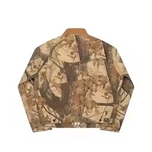 Chaqueta de camuflaje exterior de invierno impermeable de lona de tela de trabajo de camuflaje árbol personalizado del fabricante para hombres-Venta de chaqueta de trabajo - Product Image 2