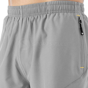 2024 Shorts de sport pour hommes les plus vendus conception personnalisée avec propre Logo 100% coton respirant écologique motif solide expédition DDP - Product Image 6