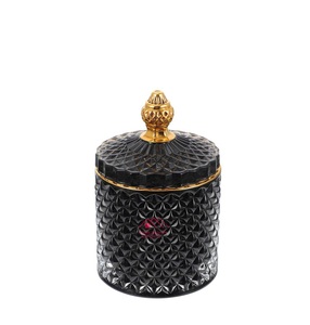 Pot de bougie de cire de parfum de vente chaude pour le décor de table d'appoint de chambre de nuit de mariage ou la saison de Noël - Product Image 4