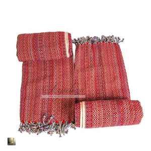 Serviette de plage écologique en coton turc Nano Tech à séchage rapide antimicrobien UV bouclier résistant au sable léger frange gland pour - Product Image 3