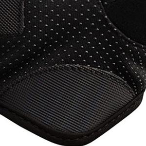 Lightweight-Comfortable Blue <b>Black</b>-Color Patchwork Breathable Custom Designed Half-Finger Fishing <b>Gloves</b> - Product Image 3