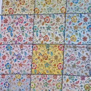 Tissu en mousseline de chinon de qualité supérieure pour la fabrication de vêtements, textile pour femmes avec motif imprimé - Product Image 1