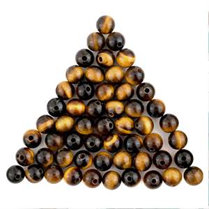 Cuentas de Madera Marrones de Forma Personalizada y de Colores, Cuentas de Madera con Forma y Tamaño Hechos a Mano, Producto Indio - Product Image 1