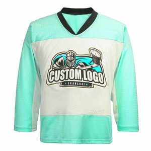 Vente en gros d'uniformes OEM de hockey sur glace personnalisés pour hommes, chemises de mode confortables uniformes de hockey sur glace - Product Image 5