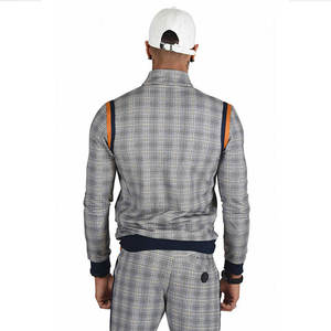 Ensemble de survêtement baggy pour homme en coton 100% de haute qualité, veste zippée et pantalon, coupe-vent respirant, pour l'hiver - Product Image 3