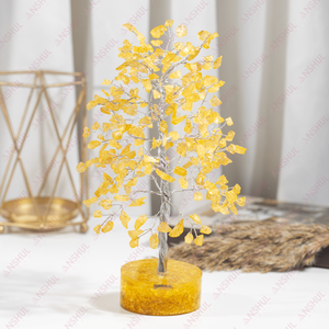 Árbol de Orgón de Diseño Moderno con 300 Chips de Pirita y Piedras Preciosas Naturales para Sanación Emocional, Decoración del Hogar y Meditación, Venta Mundial - Product Image 2