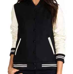 Chaquetas Varsity de Satén para Mujer a Bajo Precio, Mangas Largas, Impermeables, Transpirables, Precio al por Mayor, Venta Caliente, Personaliza con el Logotipo de tu Marca - Product Image 1