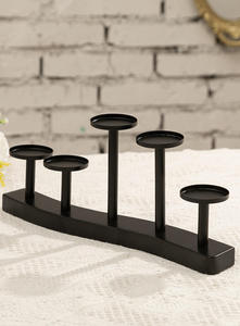 เชิงเทียนสำหรับตกแต่งบ้าน เชิงเทียนโลหะคุณภาพสูง เหมาะสำหรับสร้างแสงสว่างที่เงียบสงบ - Product Image 6