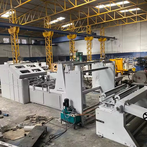 BagMac Machine de fabrication automatique de sacs en papier kraft avec alimentation en rouleaux Sac à provisions à fond carré Accessoire d'impression Moteur PLC-Nouveau - Product Image 2