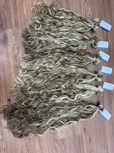 ผ้าดิบจากเวียดนามเครื่องหยักธรรมชาติผมมนุษย์ไม่พันกันไม่หลุดหนังกำพร้าแบบเต็ม - Product Image 6