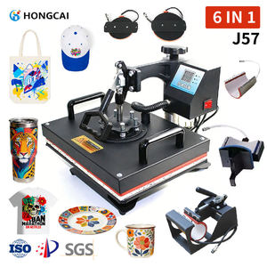 เครื่องพิมพ์แบบซับลิเมชั่น 6 in 1 สำหรับเสื้อยืด แก้วน้ำ หมวก และจาน - Product Image 1