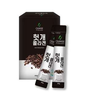 OLIMSE Hovenia Dulcis Gelée de collagène ultra-faible moléculaire 300da Beauté intérieure Complément coréen Sans sucre ajouté Sachets de santé de la peau - Product Image 1