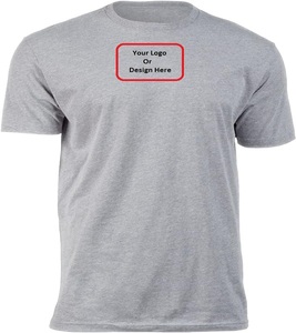 T-shirt classique à manches courtes pour homme T-shirt à col rond de haute qualité à épaules tombantes Sourcing from BD - Product Image 3
