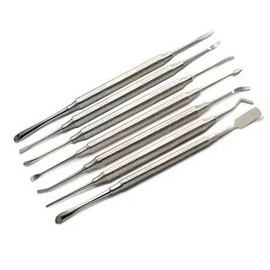 Juego de 3 instrumentos dentales quirúrgicos de implante estándar de elevador perióstico CE - Product Image 5