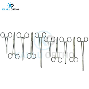 Venta caliente Fórceps de vendaje quirúrgico de acero inoxidable Nueva llegada Hecho en Pakistán Juegos de instrumentos de vendaje por KAHLU ORTHOPEDIC - Product Image 5