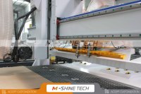 Router CNC de 4 Ejes 2130, Máquina de Tallado de Madera CNC, Router CNC Lineal ATC para Fabricación de Muebles de Madera y Puertas, Máquina de Nesting