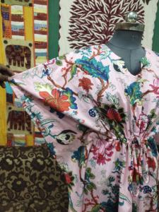 Nouvelle robe caftan en coton doux Gulin pour femme tenue légère imprimée grande taille avec taille naturelle pour toutes les occasions - Product Image 6