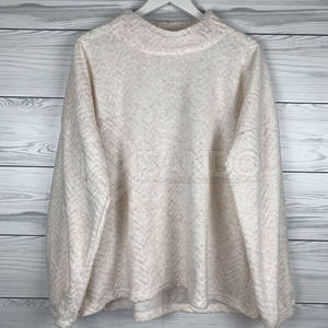 เสื้อสเวตเตอร์ขนแกะเชอร์ปาสำหรับผู้หญิงเสื้อสเวตเชิ้ตผ้าฟลีซระบายอากาศสีพื้น - Product Image 2