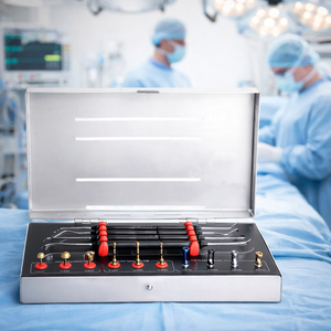 Kit de chirurgie osseuse pour sinus lift, 16 pièces, acier inoxydable, manuel, avancé, INTENSE SURGICAL, avec perceuse à compression, implantation dentaire, CE - Product Image 6