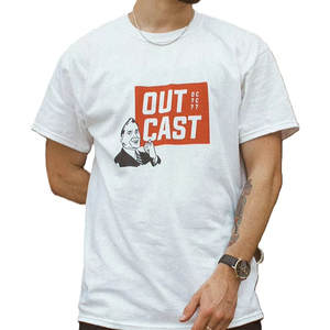 T-shirt pour homme, nouvelle mode, 100% coton biologique, coupe classique, anti-froissement, respirant, impression numérique, service OEM, en gros, du Bangladesh - Product Image 1