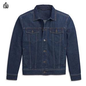 Veste en jean rétro personnalisée homme de qualité supérieure à taux d'usine vente en gros veste d'hiver en jean pour hommes à impression personnalisée - Product Image 1