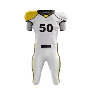 Ensemble de pantalons en jersey de football américain pour hommes, sur mesure, de haute qualité, vêtements de sport durables à impression par sublimation, grande taille - Product Image 1