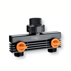 ข้อต่อเกลียวปรับได้ 2 ทาง Claber RAINJET 91589 ขนาด 3/4 นิ้ว สำหรับระบบน้ำในสวน - Product Image 2