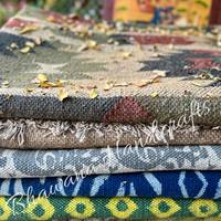 Indische Baumwolle Kelim gestreiften Teppich handgemachte getuftete Wohnkultur Indoor Outdoor Patio benutzer definierte Geschenk für Mama