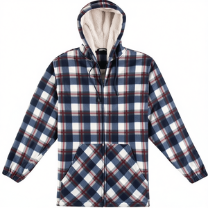 Dalory <b>Navy</b> Checkered SCHEIBLER Thermal Jacket Size M Winter Sports <b>Accessories</b> - Product Image 2