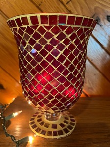 เทียนแก้วโมเสคทำมือสไตล์โมเดิร์นโรแมนติก พร้อมกลิ่นหอมเข้มข้น สำหรับตกแต่งบ้านในงานปาร์ตี้คริสต์มาส - Product Image 2