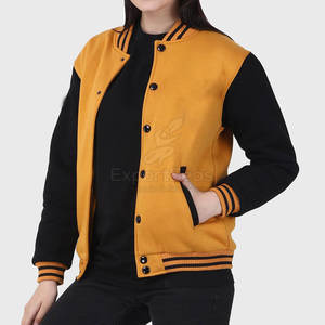 Dernière conception Vestes Letterman pour femmes Veste Letterman pour femmes de haute qualité en vente en ligne - Product Image 3