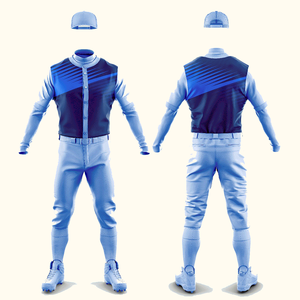 ชุดเบสบอลสั่งทำคุณภาพสูง เสื้อเบสบอลขายดี ชุดทีมเบสบอล - Product Image 1