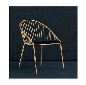 Silla Metálica Premium con Estructura de Acero Pulido Diseñada para Agregar Belleza Moderna y Brindar un Asiento Cómodo para Uso Diario - Product Image 5