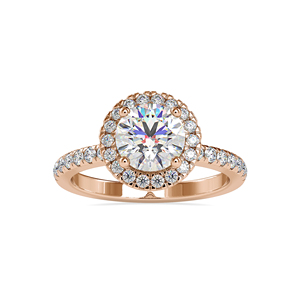 Anillo de Compromiso y Matrimonio Iced Jewelz, Superventas, con Moissanita de Corte Brillante de 1.50 Ct, Oro Amarillo de 10K, Engaste de Puntas, Certificado IGI - Product Image 5