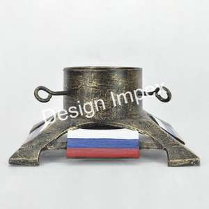 Soporte de árbol de Navidad para manualidades de Metal, suministro de vacaciones y Navidad, soporte de árbol de Navidad de pino de Metal, soporte ajustable en altura, decoración del hogar - Product Image 3