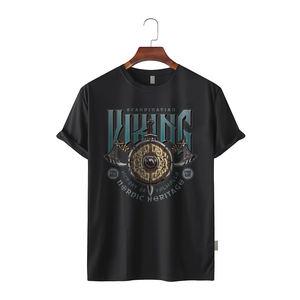 Camiseta Casual Estampada para Hombre 2026, Algodón Suave, Fabricante OEM, Proveedor Mayorista de Ropa con Logotipo Personalizado de Bangladesh, Teñido Liso - Product Image 3