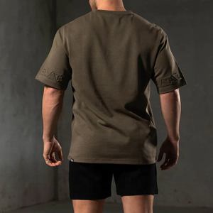 Increíble Camiseta con Letra Gráfica Personalizada, Camiseta de Manga Corta con Relieve 3D Personalizable, Tejido de Punto 100% Algodón para Hombre y Mujer - Product Image 2