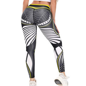 Legging sublimé pour femme, legging taille haute, sport, Jogging, entraînement, Yoga - Product Image 2