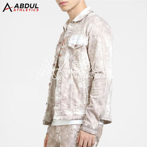 Chaqueta de Mezclilla para Hombre con Logotipo Personalizado al por Mayor, Chaqueta de Invierno para Hombre Transpirable para Uso en Exteriores - Product Image 2