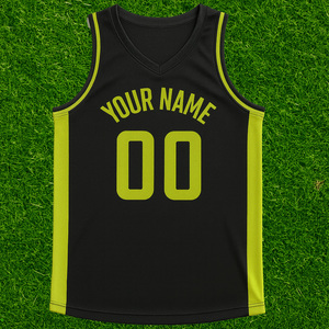 Ensemble de maillot de baseball personnalisé motif de sublimation concevez votre numéro de logo vêtements de sport maillot de basket-ball en maille - Product Image 1