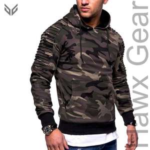 Sudadera con capucha ajustada de alta calidad para hombre, último diseño, patrón sólido, técnica teñida lisa, Interior forrado para invierno diferente - Product Image 2