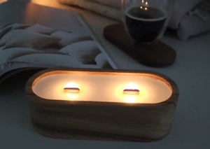 Tazón de vela de madera de alta calidad, tazón de masa, último diseño, uso doméstico moderno, forma ovalada para Navidad, artículo de decoración Diwali - Product Image 4