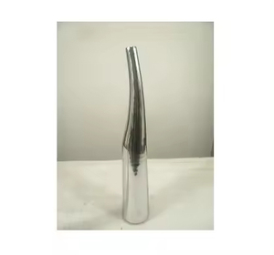 Florero de alta calidad de color verde, uso para decoraciones a un precio más bajo, jarrones de metal de alta venta, casa decorativa - Product Image 2