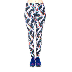 Meilleur prix du fabricant OEM Pantalon de yoga taille moyenne pour femmes personnalisé Leggings professionnels avec motif solide - Product Image 2