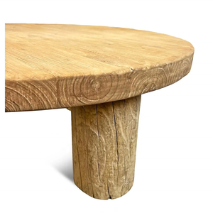 Mesa de Centro de Madera Natural, Elegante Mesa de Salón, Decoración para el Hogar, Mueble de Diseño - Product Image 3