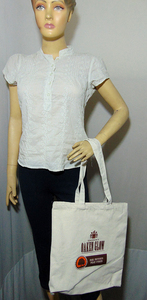 Sac à provisions en toile de coton de qualité supérieure Fourre-tout réutilisable et durable pour un usage quotidien Conception personnalisable pour l'image de marque et les promotions - Product Image 3