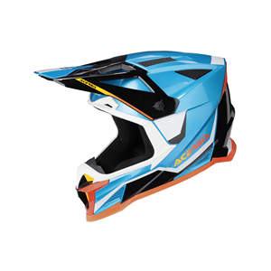 Casco Offroad Acerbis T711 Nuovo con Doppia Visiera per Bambini, per Uso Motocross e Fuoristrada - Product Image 1