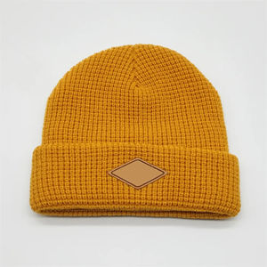 Gorro de Lana Cálido Exclusivo Unisex de Moda con Servicio OEM, Gorro de Lana con Diseño Jacquard, Gorros de Lana Suaves y Cálidos con Color Personalizado de Moda - Product Image 1